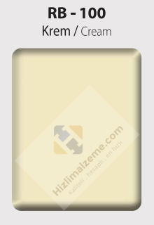 RB-100 Krem - 125x320 cm