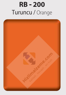 RB-200 Turuncu - 125x320 cm
