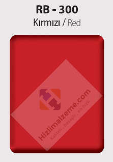 RB-300 Kırmızı - 125x320 cm
