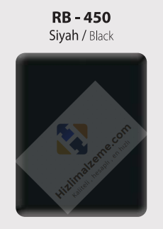 RB-450 Siyah - 125x320 cm