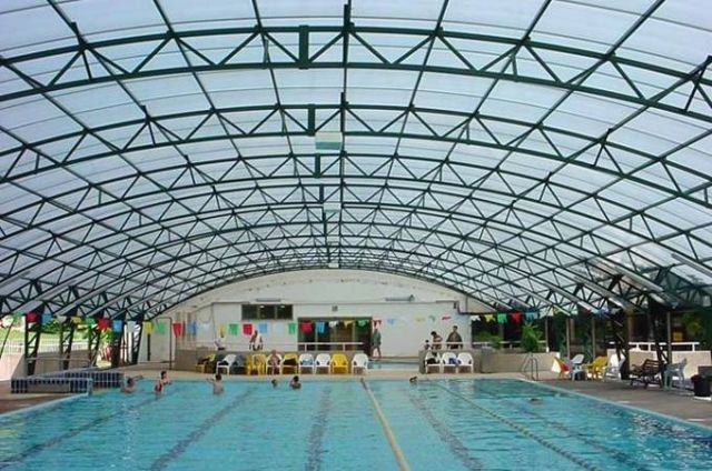 8 MM Kilitli Polikarbon Panel - Reflekte Gri