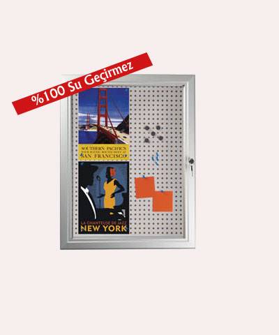 Showboard manyetik ve mantarlı tek kilitli 4XA4