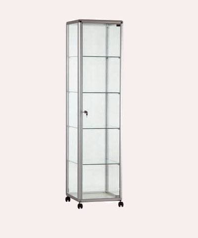 Vitrin kule tek kapı dolapsız