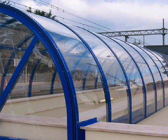 8 mm 205x305 cm Şeffaf Solid Polikarbon Levha