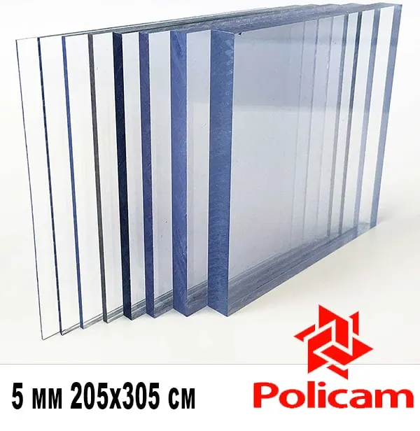 5mm Solid Policam Polikarbon Levha