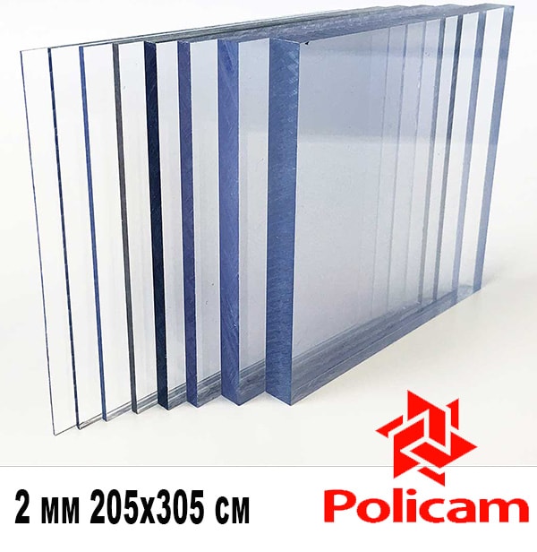 2 mm Policam Solid Polikarbon Levha