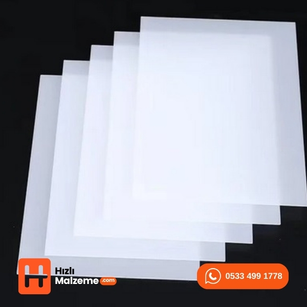 1.5 mm Beyaz Led Difüzör Levha 120x180 cm