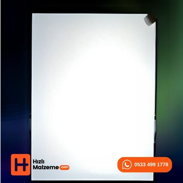 1.5 mm Beyaz Led Difüzör Levha 120x180 cm