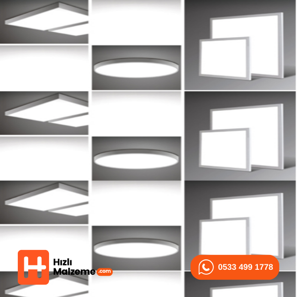 120 x 180 cm Beyaz Led Difüzör Levha 