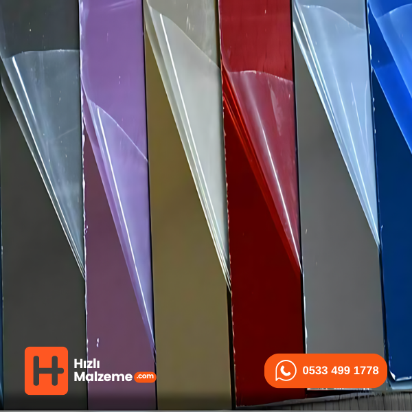 Renkli Ayna Pleksi Akrilik 122 x 244 cm