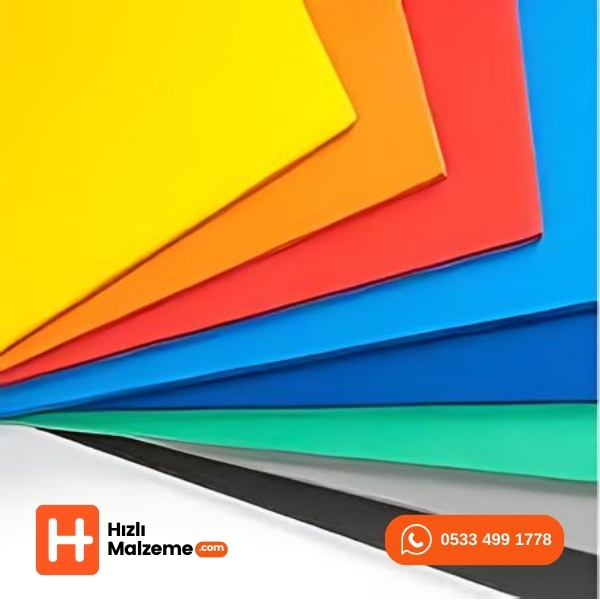 ithal Avrupa 3mm Kırmızı Foreks 205x305 cm Dekota Levha