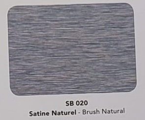 4 mm Gümüş Fırça Desenli ve Altın Fırça Desenli Alüminyum Kompozit Panel 125x320 cm